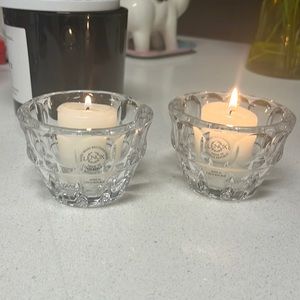 Two Lenox Bowls or Candle holders-